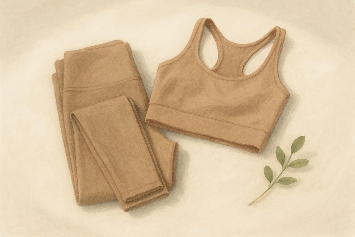 Apparel — generic yoga studio illustration